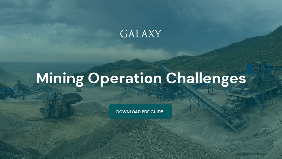 Mining Operation Challenges