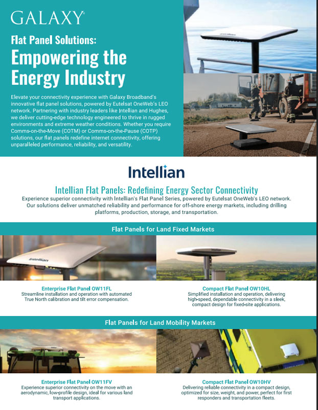 Galaxy Flat Panel Product Sheet